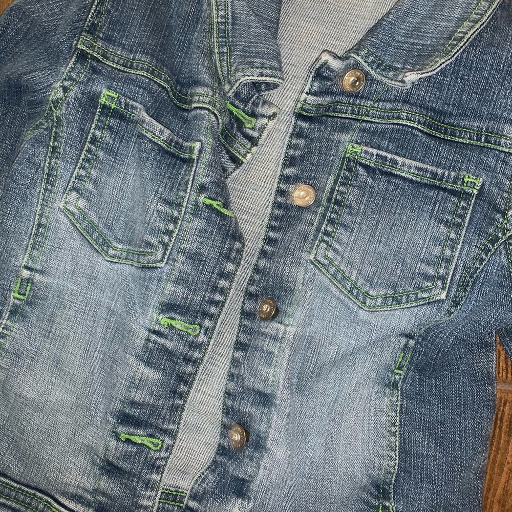 Disney Studio Collection Tinkerbell Jean Jacket M - Picture 7 of 7